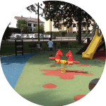 Flooring in recycled