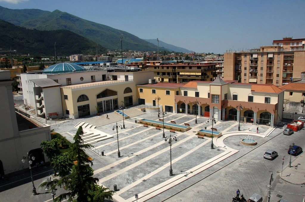 Pagani public LED lighting new square - energy-saving street lamps for smart city urban lighting