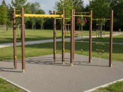 palestra workout strongplast epolietilene kit di montaggio foto