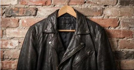 Giacca in Pelle Uomo