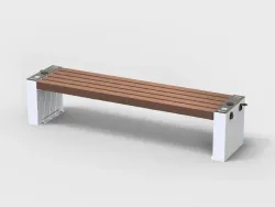 VIVA modular bench for indoor spaces