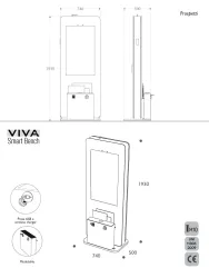 totem interattivo publicita smart viva per centri commerciali misure 2d
