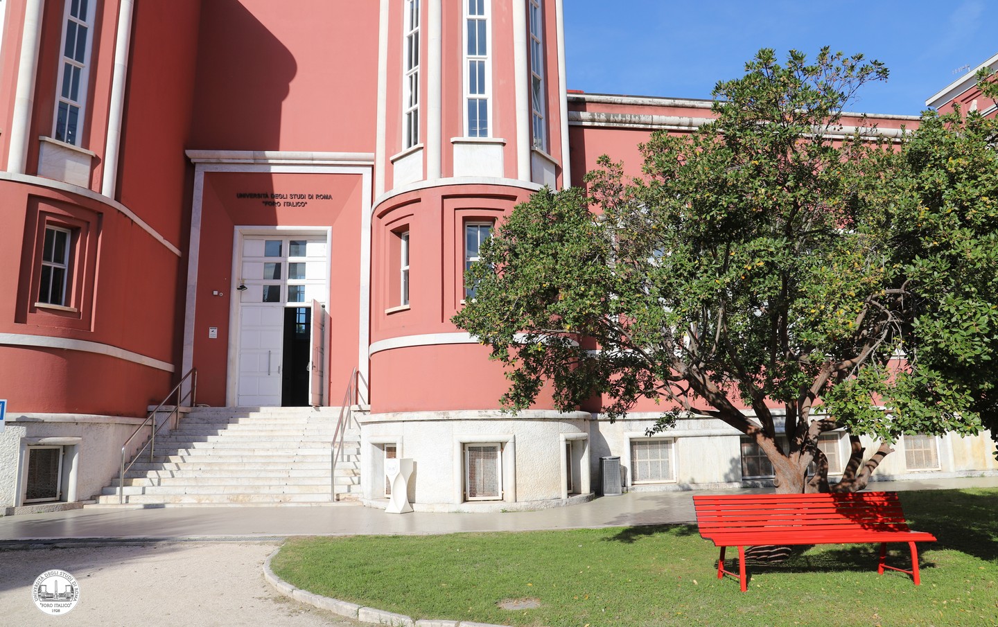 Foro Italico Roma Panchina Rossa Violenza Donne Ingresso Universita